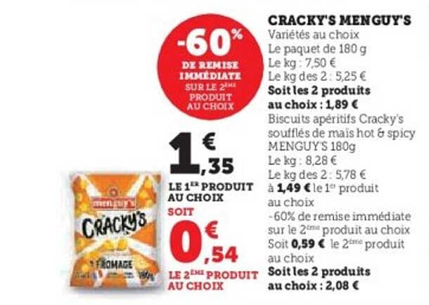 CRACKY'S MENGUY'S