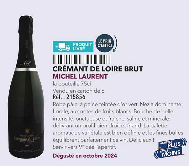CRÉMANT DE LOIRE BRUT