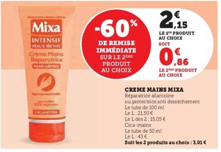 CRÈME MAINS MIXA