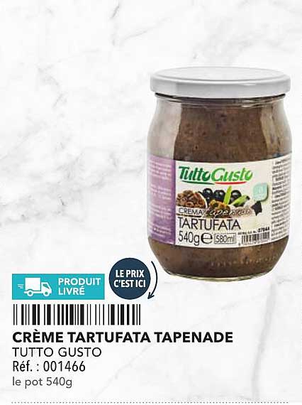 CRÈME TARTUFATA TAPENADE