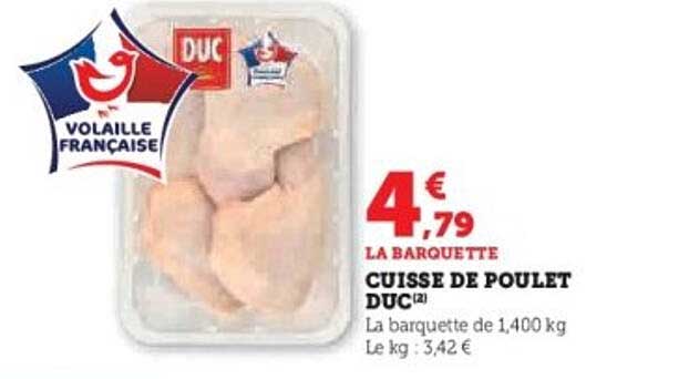 CUISSE DE POULET DUC