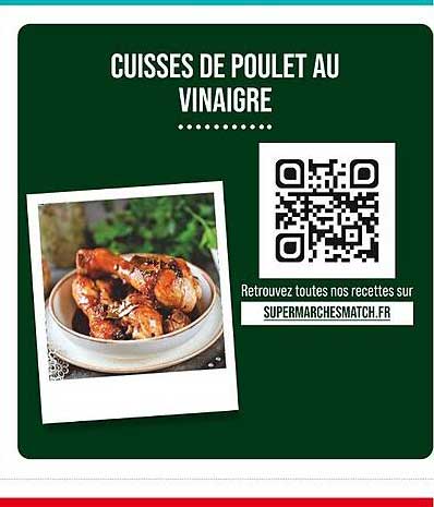 CUISSES DE POULET AU VINAIGRE