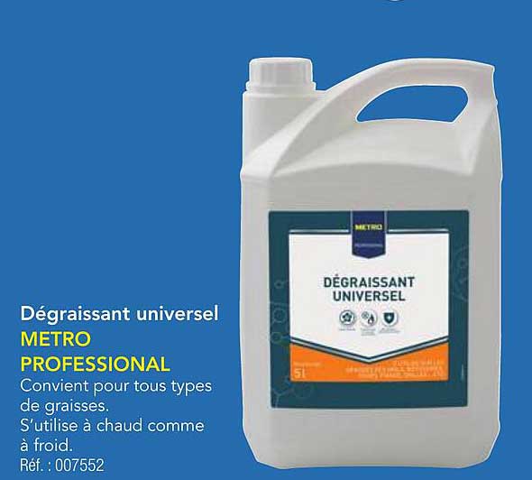 Dégraissant universel METRO PROFESSIONAL