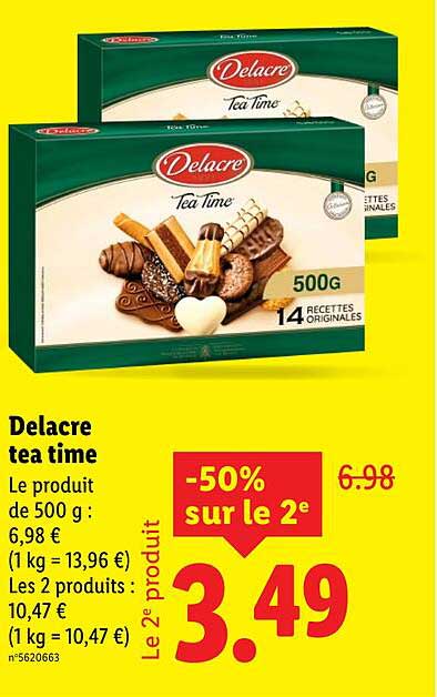 Delacre tea time