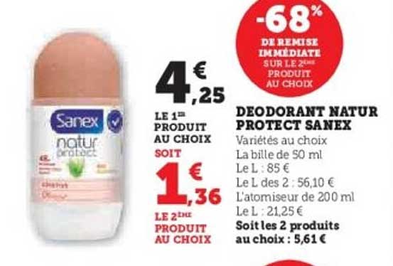 DEODORANT NATUR PROTECT SANEX