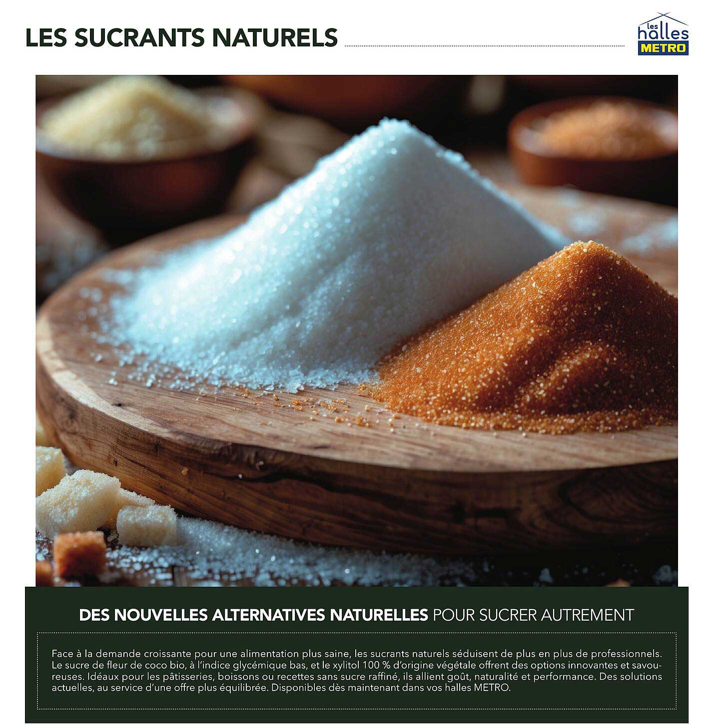 DES NOUVELLES ALTERNATIVES NATURELLES POUR SUCRER AUTREMENT