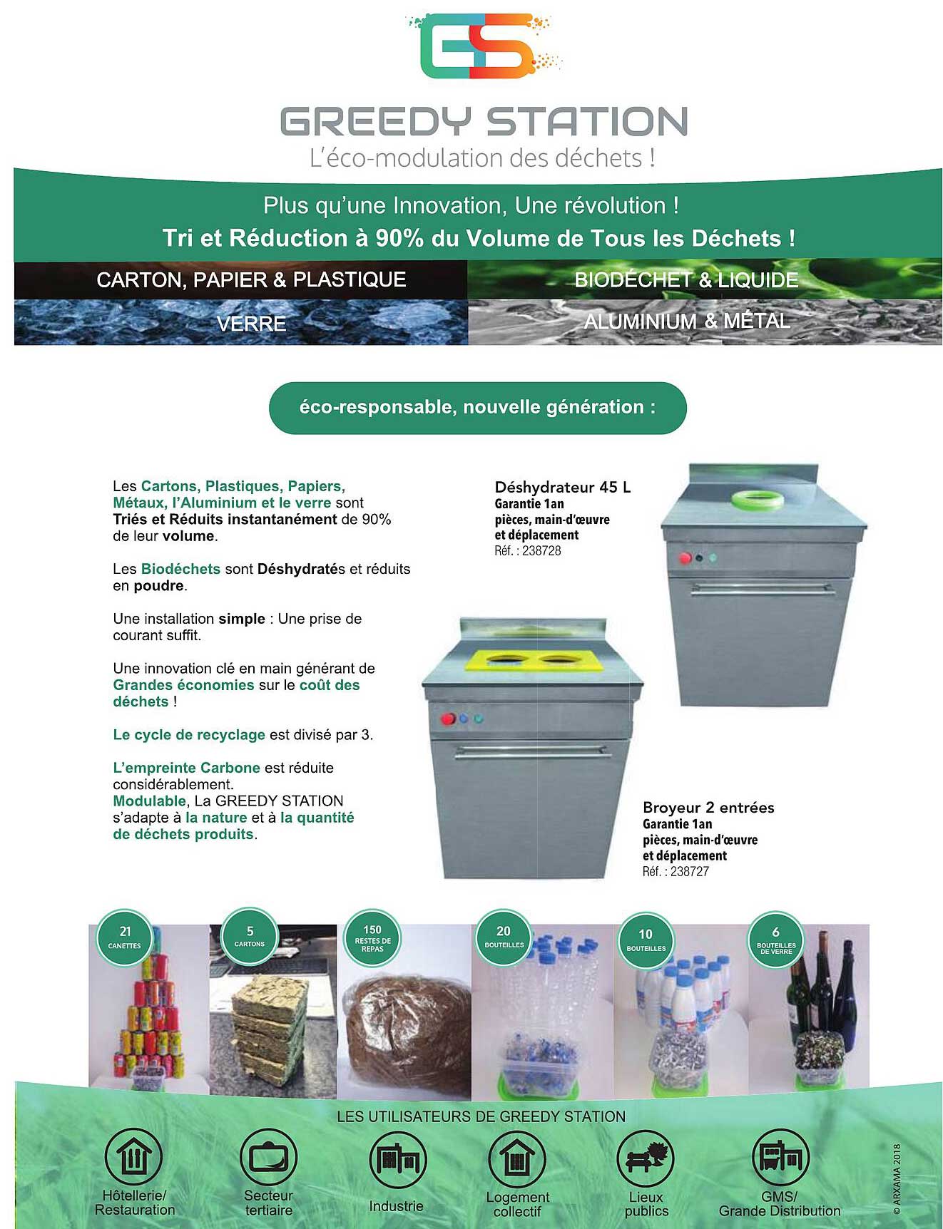 Déshydrateur 45 L