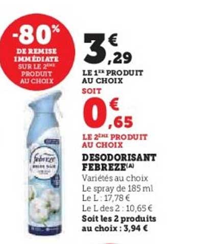 DESODORISANT FEBREZE