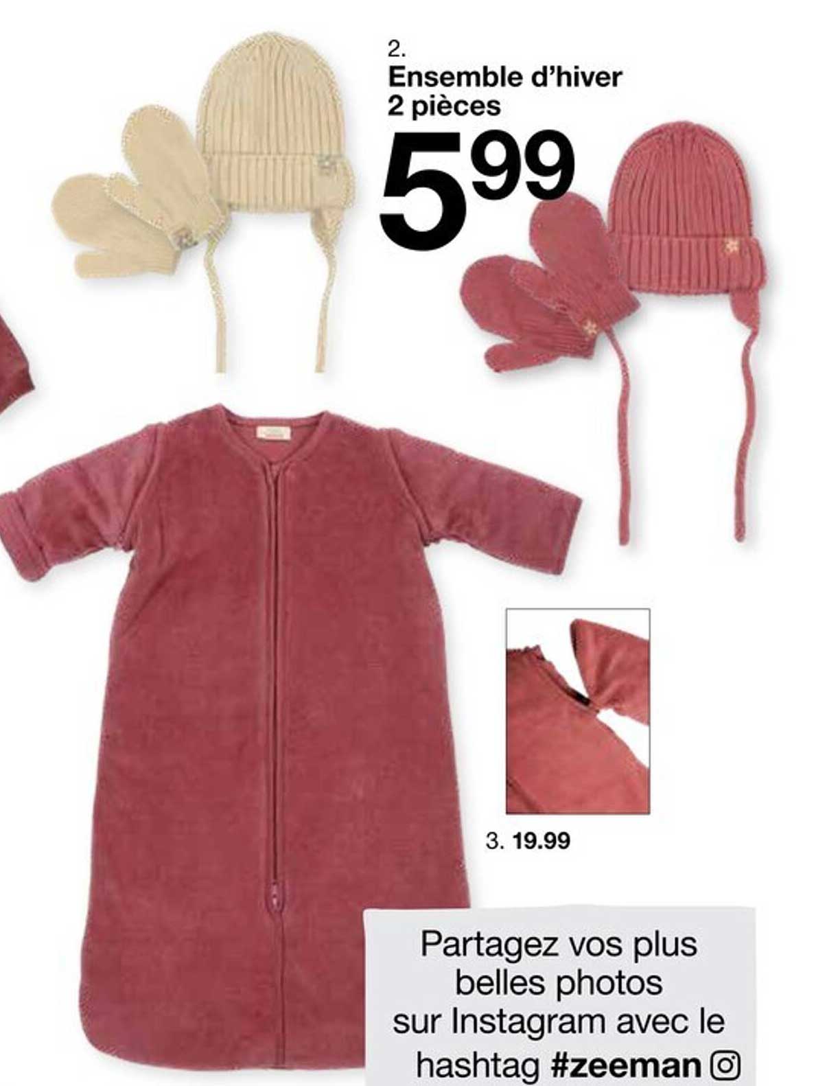 Ensemble d’hiver 2 pièces
