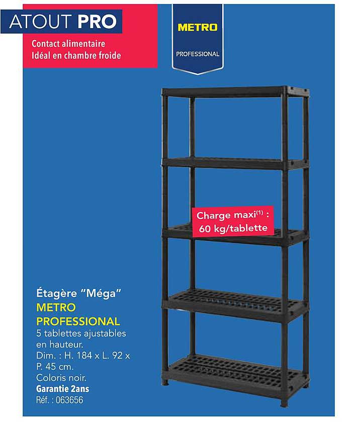 Étagère "MégA" METRO PROFESSIONAL