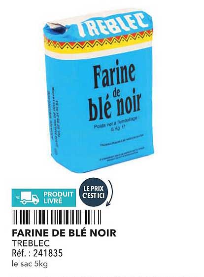 FARINE DE BLÉ NOIR