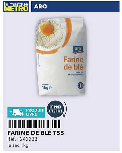 FARINE DE BLÉ T55