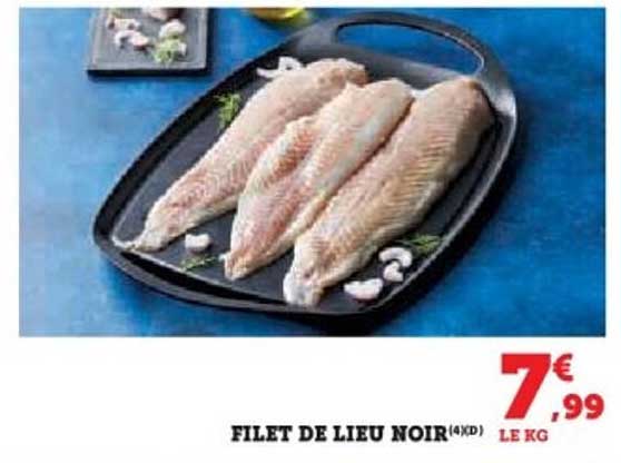FILET DE LIEU NOIR(4KD)