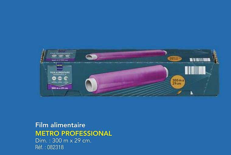 Film alimentaire METRO PROFESSIONAL