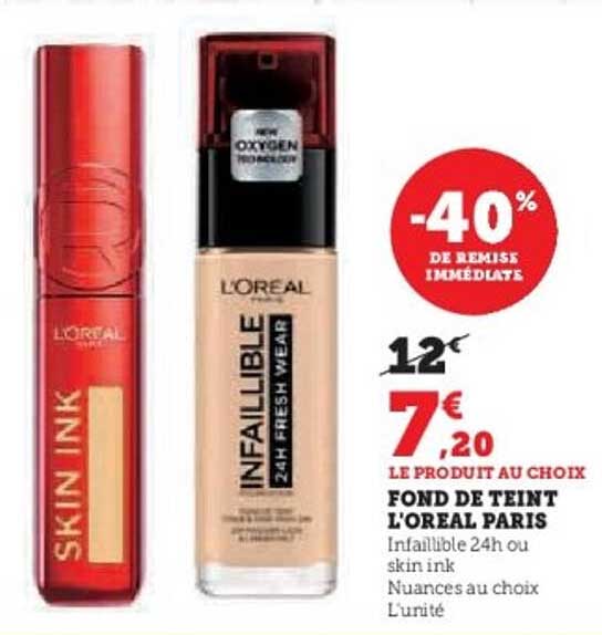 FOND DE TEINT L'ORÉAL PARIS