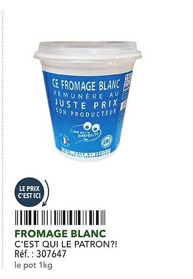 FROMAGE BLANC C'EST QUI LE PATRON?!