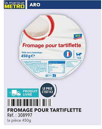 FROMAGE POUR TARTIFLETTE
