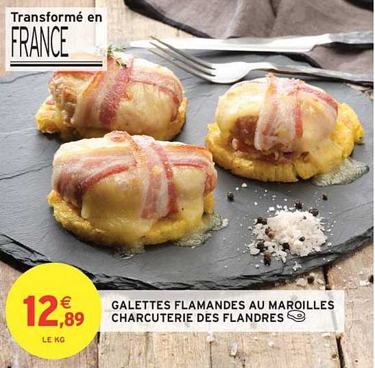 Galettes Flamandes au Maroilles Charcuterie des Flandres