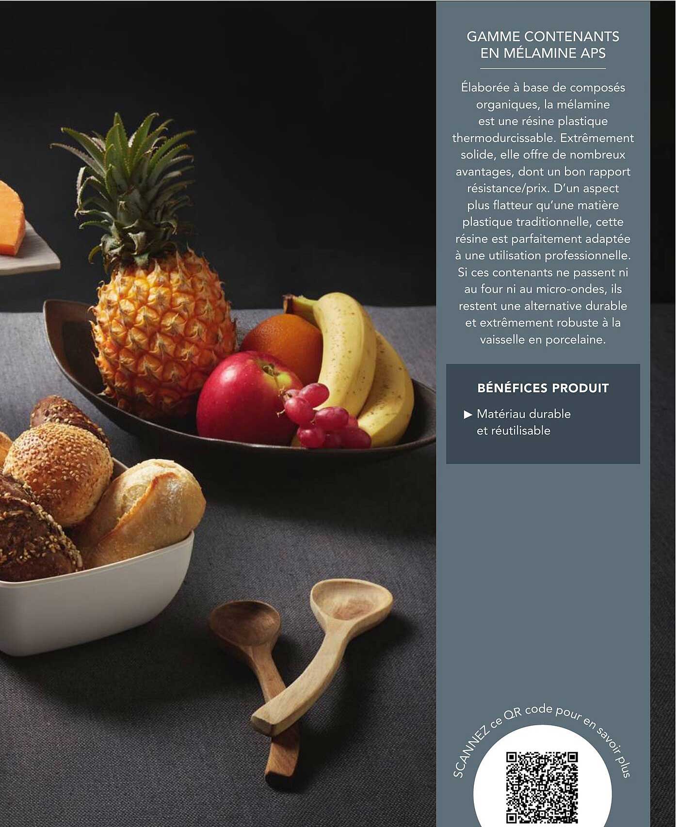 GAMME CONTENANTS EN MÉLAMINE APS