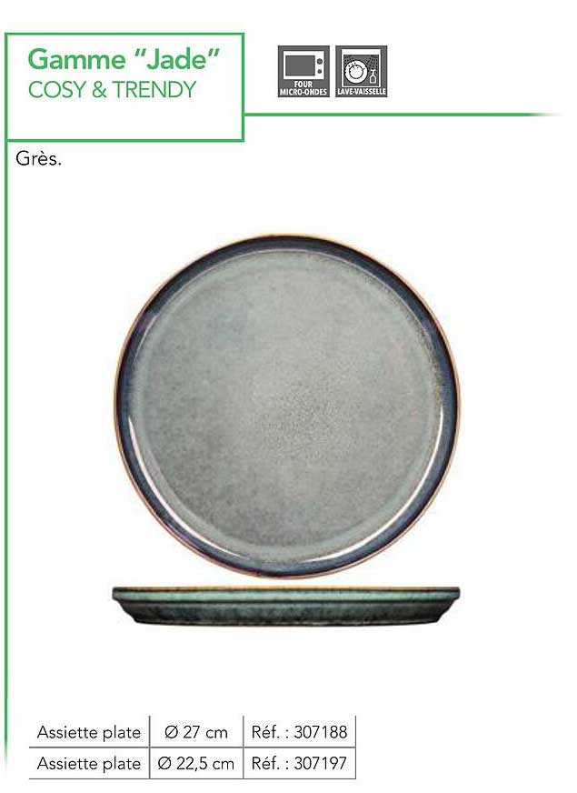 Gamme "Jade" COSY & TRENDY