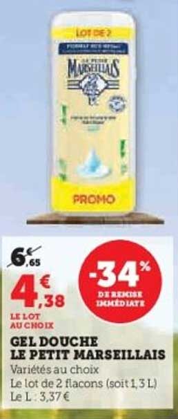 GEL DOUCHE LE PETIT MARSEILLAIS