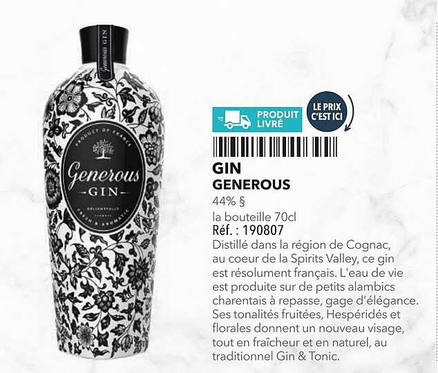GIN GENEROUS
