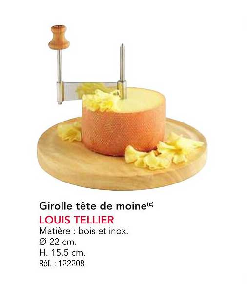 Girolle tête de moine(c) LOUIS TELLIER