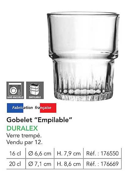 Gobelet "Empilable" DURAVALEX