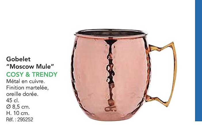 Gobelet "Moscow Mule" COSY & TRENDY