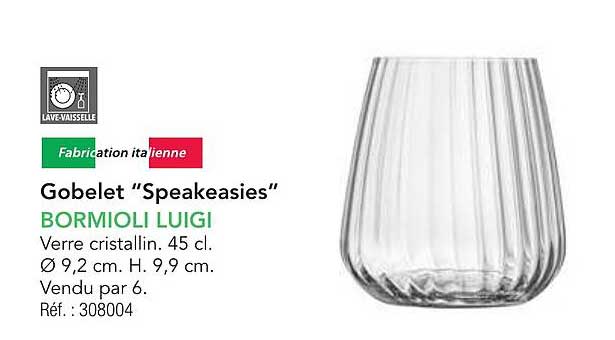 Goblet "Speakeasies" BORMIOLI LUIGI
