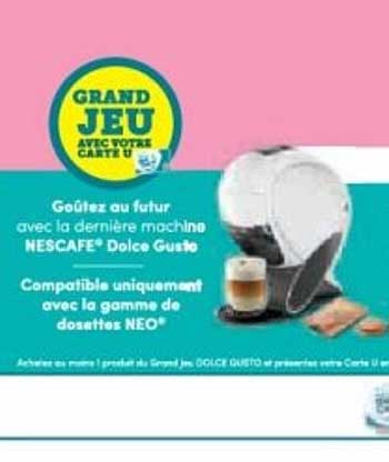 GRAND JEU AVEC VOTRE CARTE U