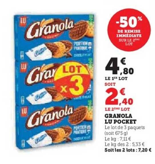 GRANOLA LU POCKET