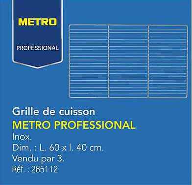 Grille de cuisson METRO PROFESSIONAL