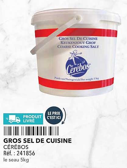 GROS SEL DE CUISINE CÉRÉBOS