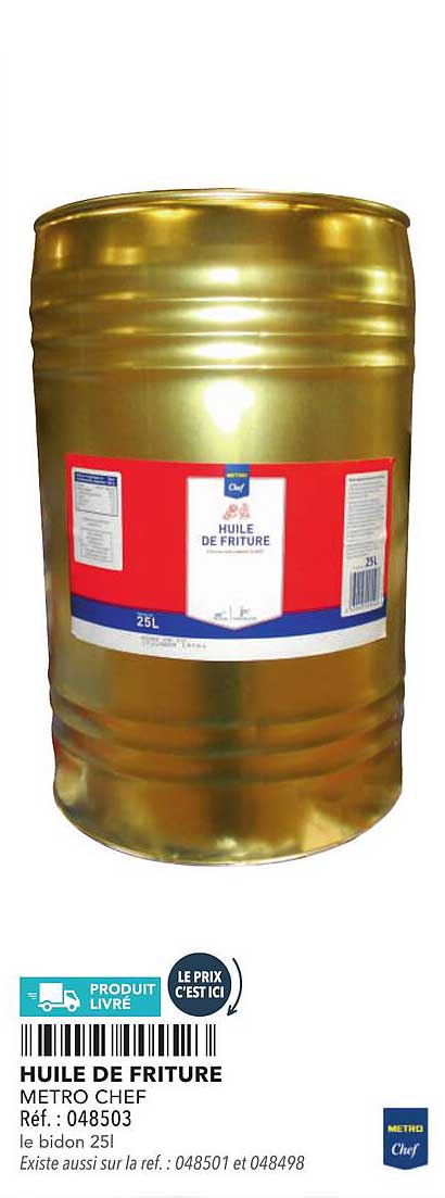 HUILE DE FRITURE