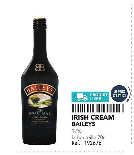 IRISH CREAM BAILEYS