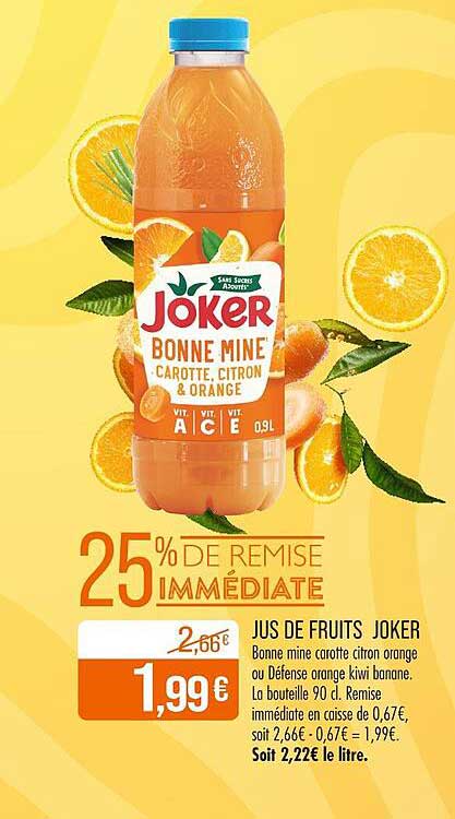 JUS DE FRUITS JOKER