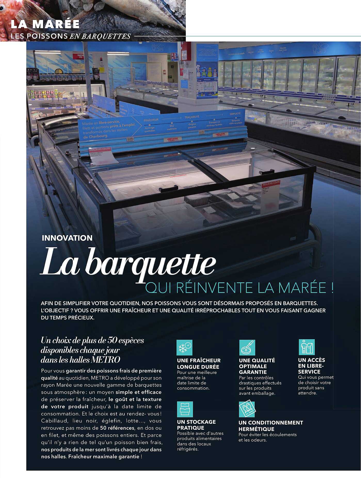 La barquette QUI RÉINVENTE LA MARÉE !