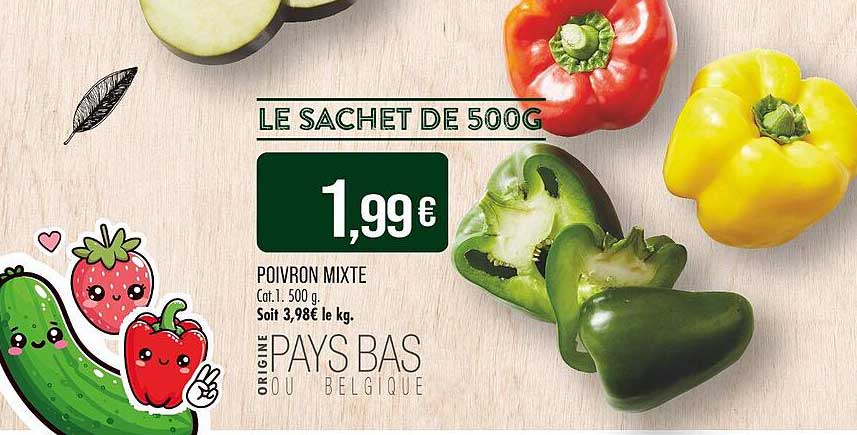 LE SACHET DE 500G