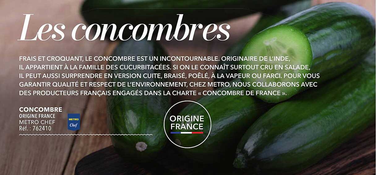 Les concombres