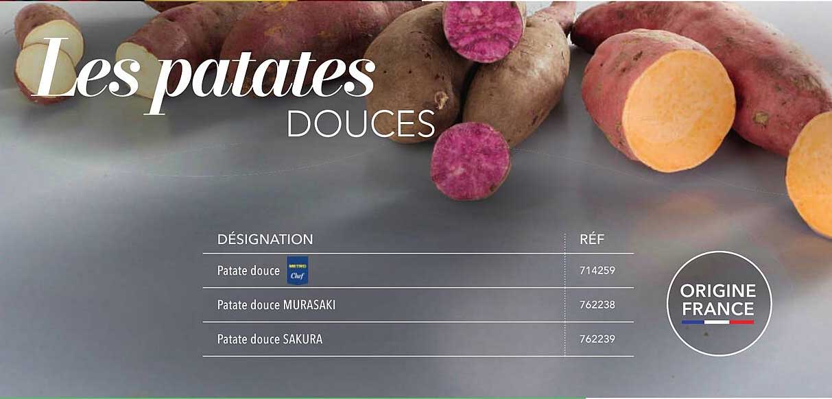 Les patates douces