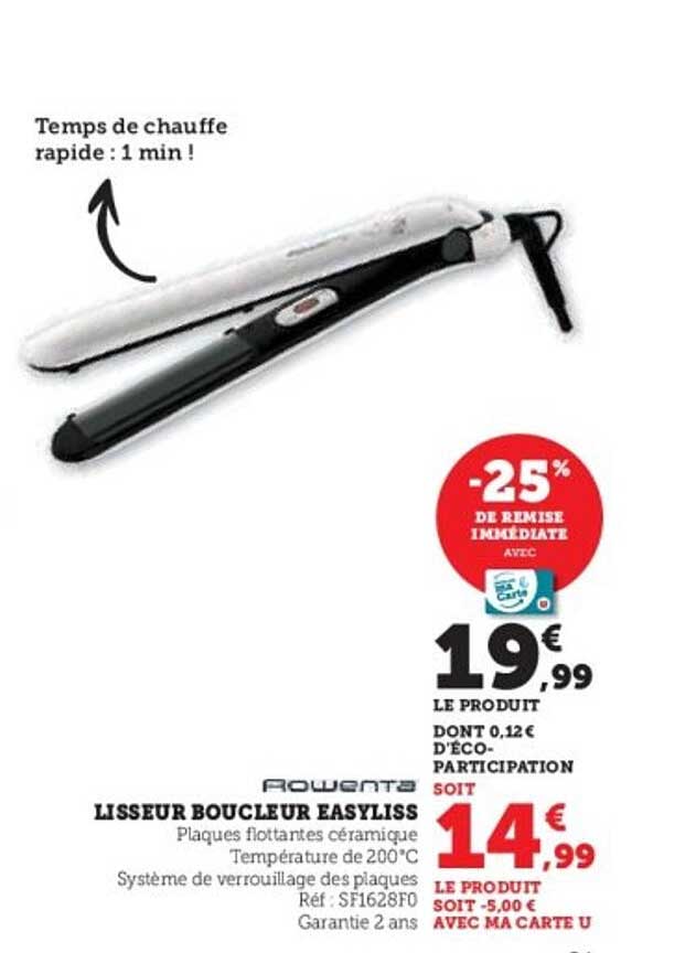 Lisseur Boucleur Easyliss