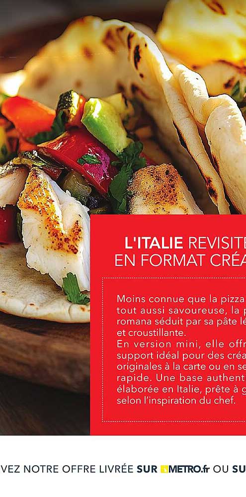 L'ITALIE REVISITÉE EN FORMAT CRÉATIF