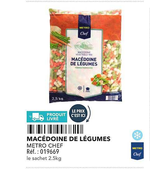 MACÉDOINE DE LÉGUMES