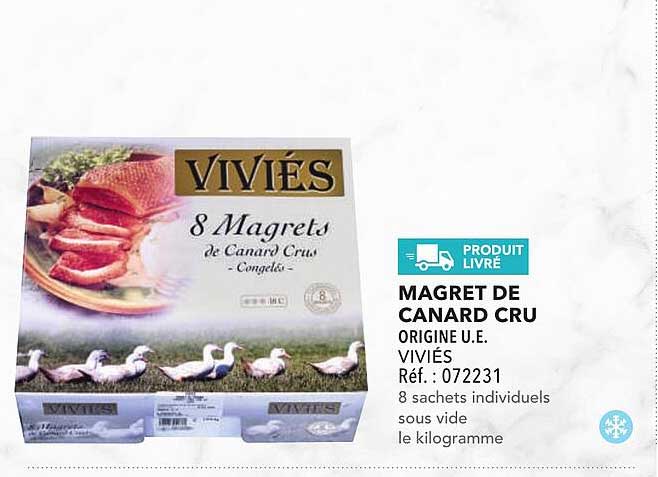 MAGRET DE CANARD CRU