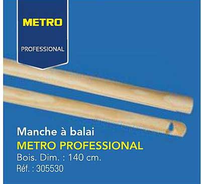 Manche à balai METRO PROFESSIONAL