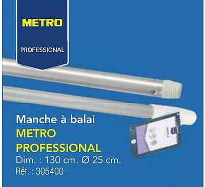 Manche à balai METRO PROFESSIONAL
