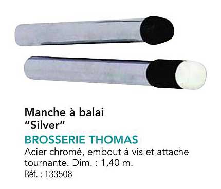 Manche à balai "Silver"