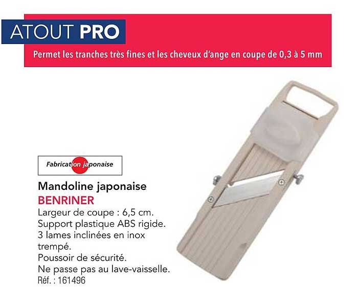 Mandoline japonaise BENRINER