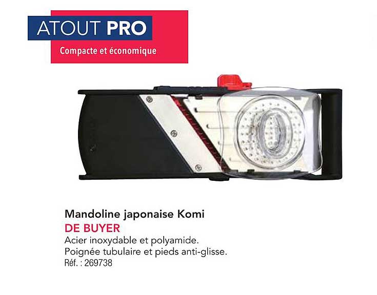 Mandoline japonaise Komi DE BUYER